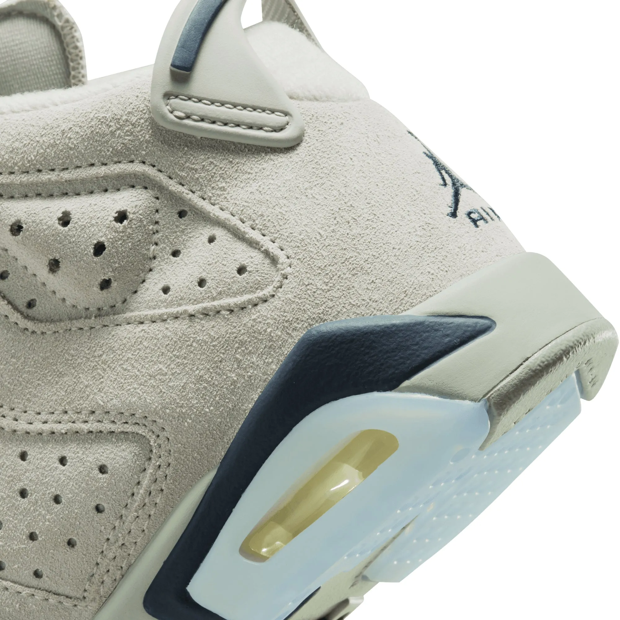 Air Jordan 6 Retro GS 'Magnet & College Navy' 384665-012
